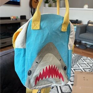 Shark Kids Backpack Fluf Bags